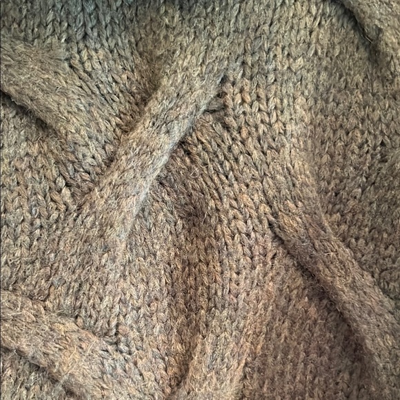 Madewell Green Cowl Neck Sweater - Picture 3 of 5